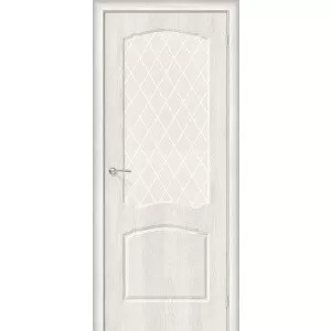 Межкомнатная дверь Альфа-2 Casablanca / White Сrystal купить