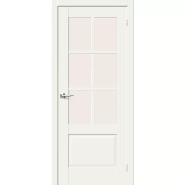 Межкомнатная дверь Прима-13 HF White Mix / Magic Fog купить