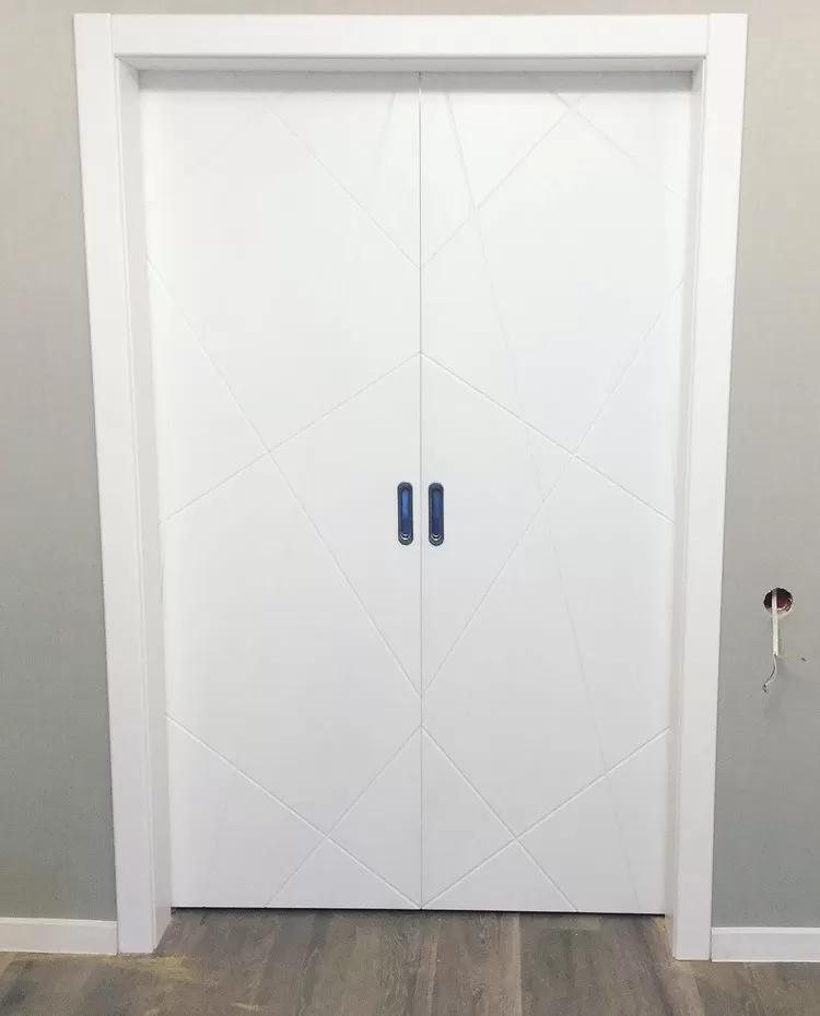 Белые межкомнатные раздвижные двери