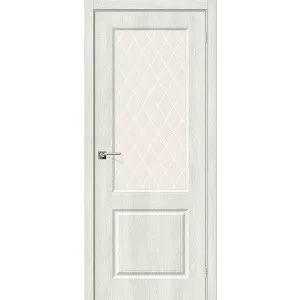 Межкомнатная дверь Скинни-13 Casablanca / White Сrystal купить