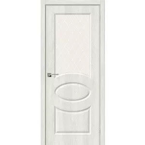 Межкомнатная дверь Скинни-21 Casablanca / White Сrystal купить