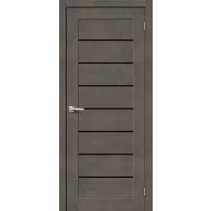 Межкомнатная дверь Браво-22BS Brut Beton / Black Star купить