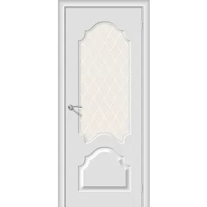 Межкомнатная дверь Скинни-33 Fresco/ White Сrystal купить