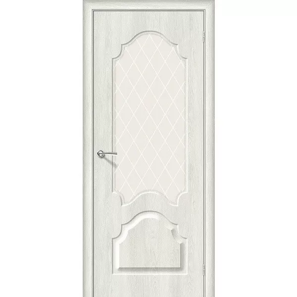 Межкомнатная дверь Скинни-33 Casablanca / White Сrystal купить