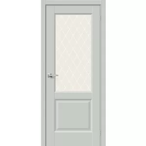 Межкомнатная дверь Неоклассик-32WC Эмалит Grey Matt купить