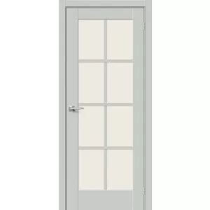 Межкомнатная дверь Прима-11MF Эмалит Grey Matt купить