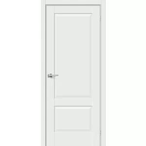 Межкомнатная дверь Прима-12 Эмалит White Matt купить