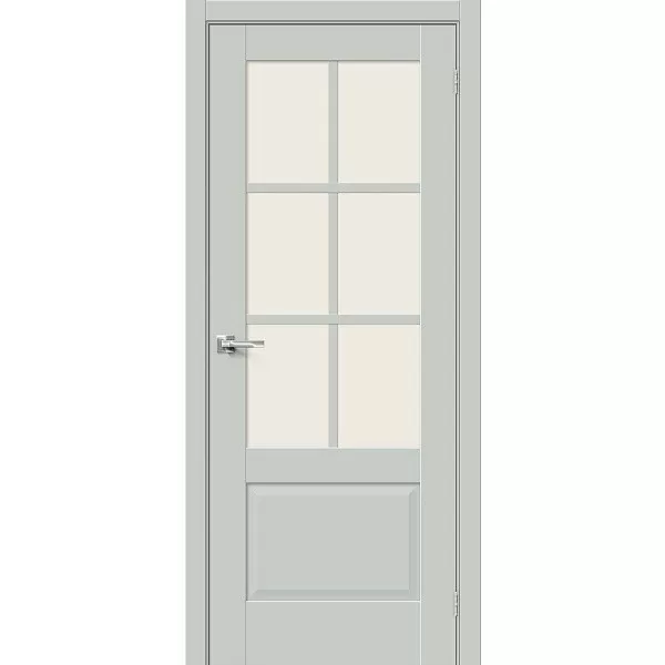 Межкомнатная дверь Прима-13MF Эмалит Grey Matt купить