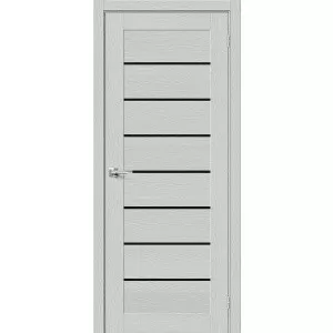 Межкомнатная дверь Браво-22 BS Эко Шпон Grey Wood купить