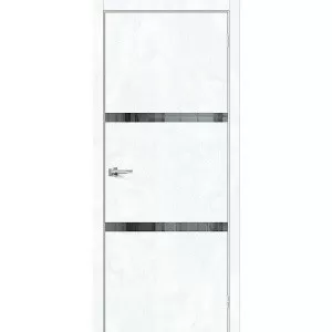 Межкомнатная дверь Браво-2.55 MG Эко Шпон Snow Art купить