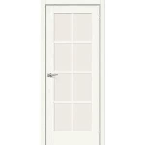 Межкомнатная дверь Прима-11.1 MF Эко Шпон White Wood купить