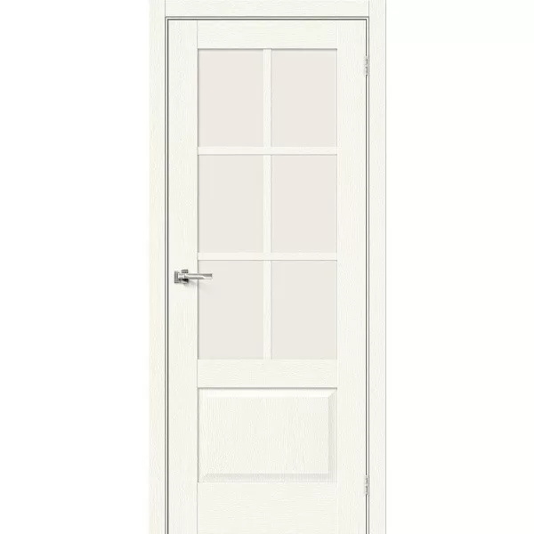 Межкомнатная дверь Прима-13 MF Эко Шпон White Wood купить